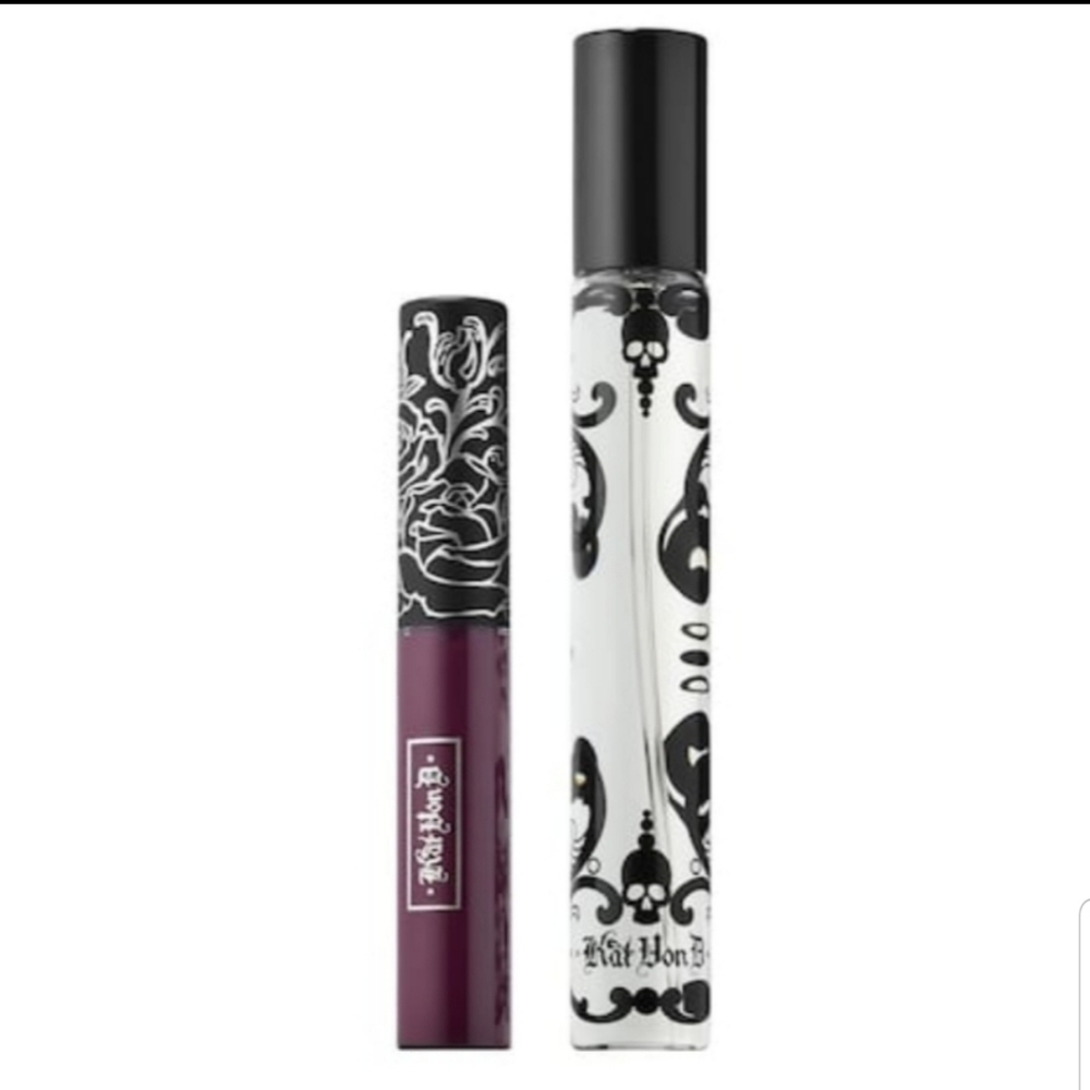 🌟HP🌟❇️SINNER Kat Von D DISCONTINUED Mini Lipstick Set NWT - Picture 3 of 5
